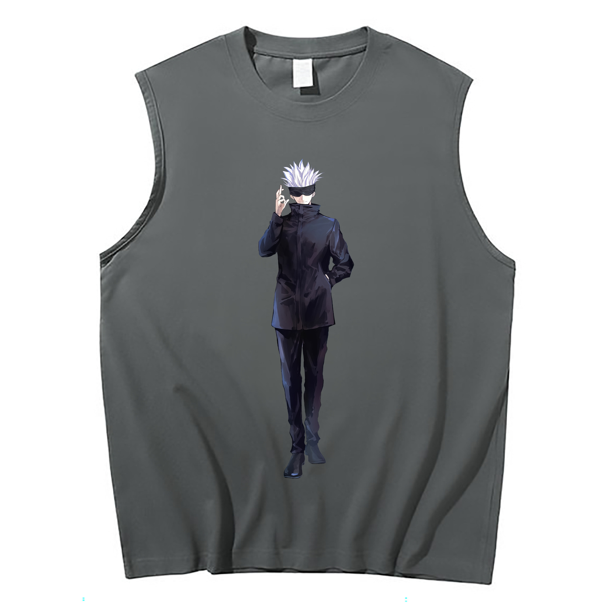 （画像用） 呪術廻戦 Jujutsu Kaisen コットン100％タンクトップ（フロントプリント）